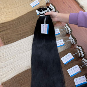 Extensiones de Cabello Natural Liso al por Mayor, 100% Cabello Humano Vietnamita, Sin Enredos, Muy Sedoso, Disponible en Grandes Cantidades - Product Image 2