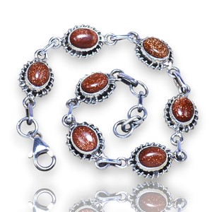 <b>Solid</b> Sterling <b>Silver</b> Gemstone <b>Bracelet</b> Handmade Jewelry 925 <b>Silver</b> Fine Design For Women Gift Bulk Wholesale <b>Bracelet</b> - Product Image 1