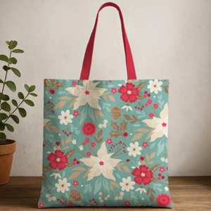 Cotton <b>Canvas</b> <b>Tote</b> <b>Bag</b> with Customized Print and Large Storage Capacity for Retail Packaging and Marketing Use - Product Image 3