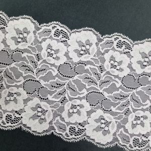 Tela de Encaje Floral de Dos Tonos, Encaje Festoneado de 13.5 cm para Lencería, Vestido, Tela de Encaje Romántica - Product Image 4