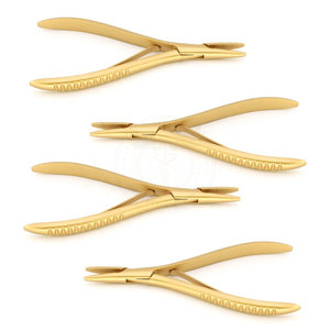 <b>Micro</b> Ring Hair <b>Extensions</b> Stainless Steel Plier Tool for Hair <b>Extension</b> Application and Removal Salon Use Made in Pakistan - Product Image 3