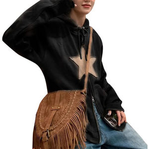 <b>Men</b>’s Zip Hoodie with Drawstring Soft <b>Fleece</b> <b>Hooded</b> Sweatshirt Relaxed Fit - Product Image 1