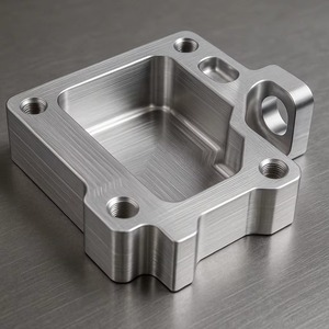 CNC-machined <b>mounting</b> housing / bracket <b>block</b> - Product Image 2