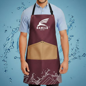 Delantal de Carpintero Ajustable de Algodón Resistente con Correa Cruzada y Bolsa para Herramientas, Uniforme de Trabajo con Color Personalizado para Personal de Restaurantes y Bares - Product Image 6