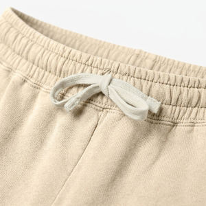 Shorts de sport pour femme 2026 personnalisés, en coton délavé coloré, coupe haute, élastique à la taille, style biker, grammage lourd - Product Image 4