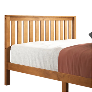 Conceptions de cadre de lit en bois de haute qualité avec cadre en bois massif et cadre de lit à plateforme sans bruit pour chambre à coucher hôtel villa - Product Image 2