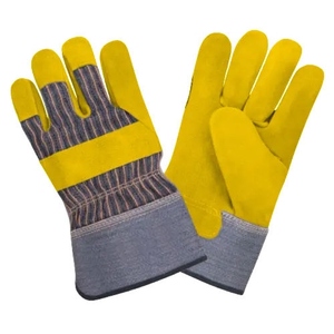 Gants de sécurité en cuir de vachette pleine fleur de qualité supérieure, haute performance, résistants, doux, confortables, lisses, résistants à l'abrasion, antistatiques - Product Image 2