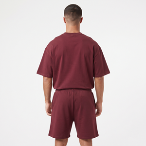 Conjunto de Verano Personalizado de Corte Ajustado para Hombre, Talla Grande, Camiseta Casual de Manga Corta con Cuello Redondo, Pantalones Deportivos Estampados, Conjuntos de Pantalones Cortos para Hombre - Product Image 6