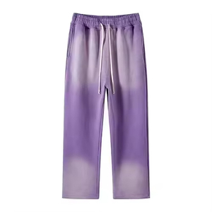 2026 <b>Men</b> Loose <b>Baggy</b> acid wash Jogger high quality fleece <b>baggy</b> Long Pants <b>Trousers</b> Heavy Fleece Acid WashedMen's Pants - Product Image 2