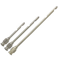 Aiguilles de canule d'infusion pour utérus de haute qualité à action vissée, instrument vétérinaire pour bétail laitier et élevage