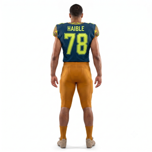 Ensemble de football américain haut de gamme pour adultes, maillot personnalisé imprimé par sublimation, anti-rétrécissement, pantalon rembourré, tenue d'équipe unisexe, OEM - Product Image 2