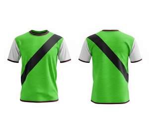 Custom Fitness Sublimation Breathable Short T-Shirt Performance Sportswear | <b>Men</b> Women Adult Sizes | Lightweight Quick Dry - Product Image 4