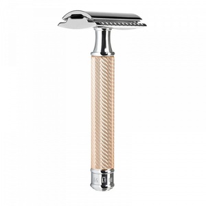 New Custom Design Men's Japan Stainless Steel Twin <b>Blade</b> Safety Razor Plastic Handle High Quality Sustainable <b>Barber</b> Shop Use - Product Image 3
