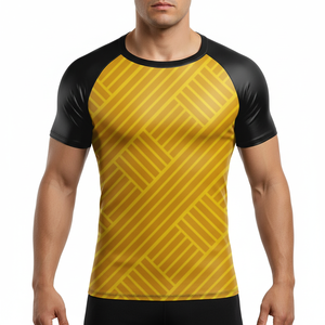 Custom Clothing Rush Guard Sun Protection Clothing <b>Men</b> <b>Compression</b> <b>Shirt</b> Rashguard <b>Men</b> Rash Vests New Arrival Wholesale Top - Product Image 4