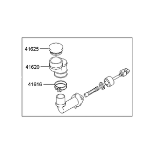 อะไหล่รถยนต์และรถบรรทุกอื่นๆ ของ Accent New รุ่น 4161025012 - Product Image 1