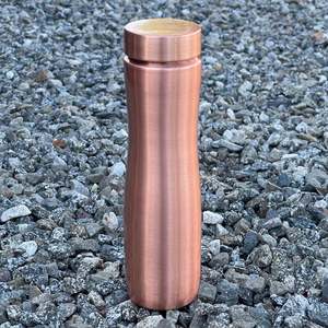 Premium Modern Luxury Pure Copper <b>Water</b> <b>Bottle</b> Slim Design Handmade Ayurvedic Leakproof Reusable Eco Friendly <b>Large</b> Capacity - Product Image 2