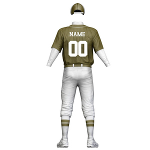 Conjuntos de Uniformes de Béisbol Cortos Estampados en Color Sólido de Primera Calidad, Cómodos, Transpirables, de Secado Rápido, con Protección UV y Logotipo Personalizado - Product Image 3