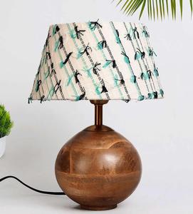 Wooden <b>Table</b> <b>Lamp</b> With E27 <b>Base</b> Minimalist Design Large Size For Living Room - Product Image 2