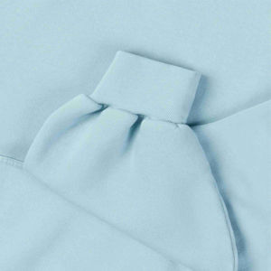 Sweat-shirt d'hiver surdimensionné en molleton français 100 % coton de haute qualité pour homme, avec broderie de logo personnalisé et épaules tombantes - Product Image 4