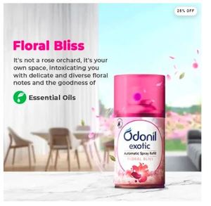 Odonil Exotic Recarga de Spray Automático Floral 225ml - Product Image 3