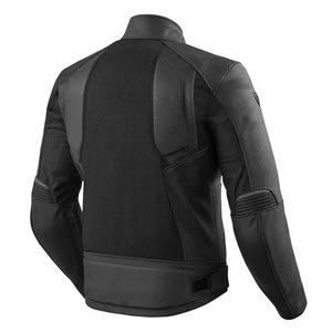 <b>Genuine</b> Leather Motorcycle Jackets All Seasons High Quality OEM Design Custom Cordura Waterproof Unisex Motorbike Jacket - Product Image 5