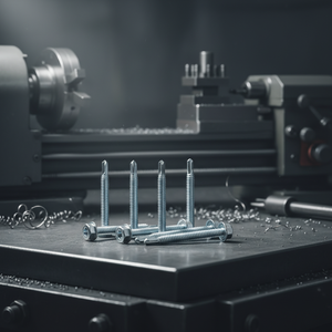 Vis autoperceuses à tête hexagonale de qualité supérieure (métriques/pouces) en acier au carbone, revêtement zinc/galvanisé, classe 8, haute résistance à la corrosion - Product Image 1