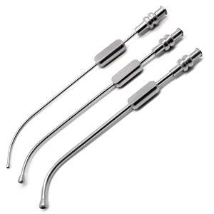 Cannules d'aspiration dentaire pour sinus 2,5 mm, 3 mm, 4 mm – Kit de 3 instruments chirurgicaux - Product Image 2
