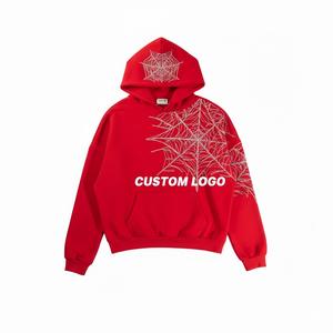 Sudadera con Capucha Personalizada ODM con Estampado Animal, Sudadera Negra Estilo Urbano, Tejido Grueso Ecológico, Tinte Liso, Nailon/Algodón - Product Image 1