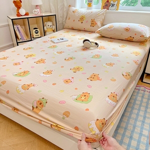 ผ้าปูที่นอนแบบเรียบ โพลีเอสเตอร์/คอตตอน 300 เส้นด้าย ลายเรียบ สีชมพู สีฟ้า สำหรับผู้ใหญ่ ใช้ได้ทุกฤดู ระบายอากาศได้ดี เหมาะสำหรับใช้ในบ้านและโรงแรม - Product Image 5