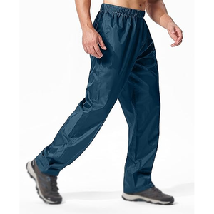 Pantalones de lona casuales personalizados para hombre, estilo vintage, holgados, de pierna ancha, ligeros, cortavientos, impermeables y transpirables. - Product Image 3