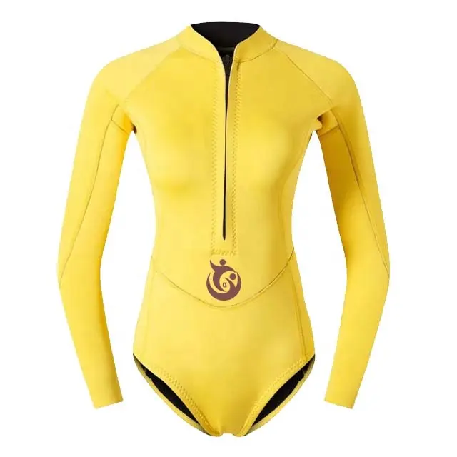 Yeni stil kadın mayo sörf kıyafeti dalış şnorkel stil 1.55mm neopren tulum Wetsuit