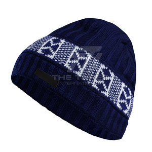 Fashion Latest Design Embroidery Beanie Hat Custom Logo Low Price Lightweight Common Fabric High Quality Unisex - Product Image 4