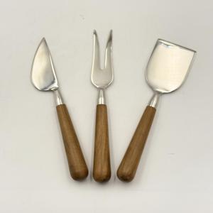 Juego de Cubiertos de Alta Calidad con Cucharas y Tenedores, Hechos a Mano con Mangos de Madera, Utensilios de Cocina de Metal con Mangos de Madera R B Overseas - Product Image 2