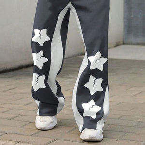 Ensemble de survêtement baggy court pour femme, taille personnalisée, directement de l'usine, tenue décontractée évasée pour l'hiver, prix raisonnable - Product Image 4