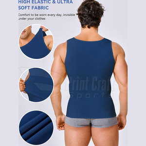 Pakistan Manufacturer Latest Design Sleeveless <b>Compression</b> <b>Shirts</b> Spandex Polyester Sleeveless <b>Compression</b> <b>Shirts</b> - Product Image 2