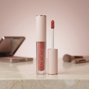 Tinte Labial Líquido Mate de Terciopelo NATINDA, Vegano, de Larga Duración, Alta Pigmentación, Acabado Sedoso y Brillante, Marca Privada - Product Image 3