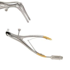 Spéculum nasal en fibre optique Cottle, instrument chirurgical en acier inoxydable, manuel, 50 mm, 85 mm, certifié CE Classe I - Product Image 4