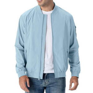 Chaqueta Bomber con Logotipo Personalizado para Hombre y Mujer, Chaqueta Cortavientos con Cierre, Ropa Urbana de Moda, Ligera, Fabricante OEM ODM - Product Image 2