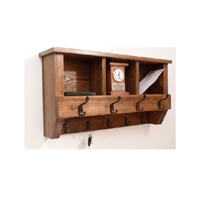 Eco Friendly Wooden <b>Key</b> <b>Holder</b> Crafted for <b>Wall</b> Display in Homes Offices Guest Rooms Hotels and Reception Areas - Product Image 1
