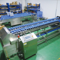 Machine automatique de classement des huîtres Machine à trier et à peser les poussins Trieuse de poids de volaille