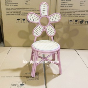 Chaises pour enfants en rotin faites à la main en gros pour la location d'événements, les mariages, les fêtes d'anniversaire, les baby showers et les décorations de fête - Product Image 4