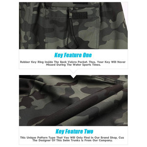 Shorts de bain pour hommes de couleur unie à bas prix, shorts de bain tendance pour hommes, shorts de bain de haute qualité pour hommes - Product Image 5