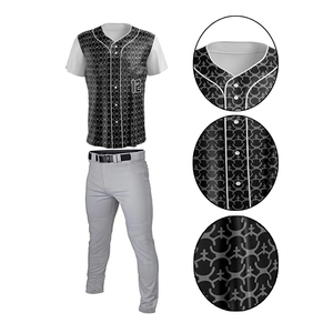 Conjunto de Uniforme de Béisbol para Hombre con MOQ Bajo, Ropa Deportiva Cómoda, Uniforme de Béisbol Personalizado, Uniforme de Béisbol Juvenil - Product Image 5