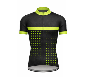 Ensemble maillot et cuissard de cyclisme personnalisés sublimés, respirant, tenue professionnelle pour hommes, kit de cyclisme professionnel, uniforme de vélo à séchage rapide - Product Image 2