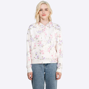 Sudadera con Capucha Estampada Floral de Capa de Aire para Mujer, Venta al por Mayor - Product Image 6