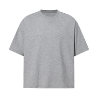 Chemises décontractées surdimensionnées pour hommes, coton, mode estivale, t-shirts en gros, fabrication américaine