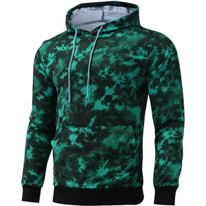 Sweat-shirt à capuche surdimensionné vintage personnalisé de haute qualité en tissu éponge épais avec broderie pour homme - Product Image 1