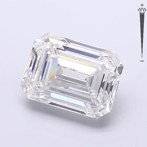 Diamante Cultivado en Laboratorio con Certificación IGI, Corte Esmeralda de 3.51 CT, Color D, Claridad VVS2, CVD LG 735532562 ROYAL GEMS para Joyería - Product Image 3