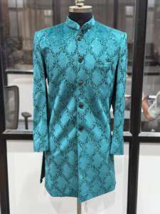 Costume Indo-Occidental Banagala de Haute Qualité en 2 Pièces pour Hommes, Sherwani de Mariage Ethnique de Créateur, Disponible à Bon Prix - Product Image 5