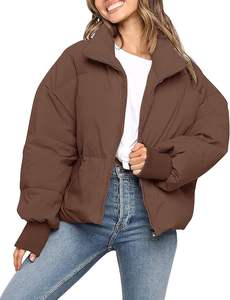 Veste d'hiver matelassée en duvet pour femmes, de qualité supérieure, grande taille et longue, avec capuche. - Product Image 3